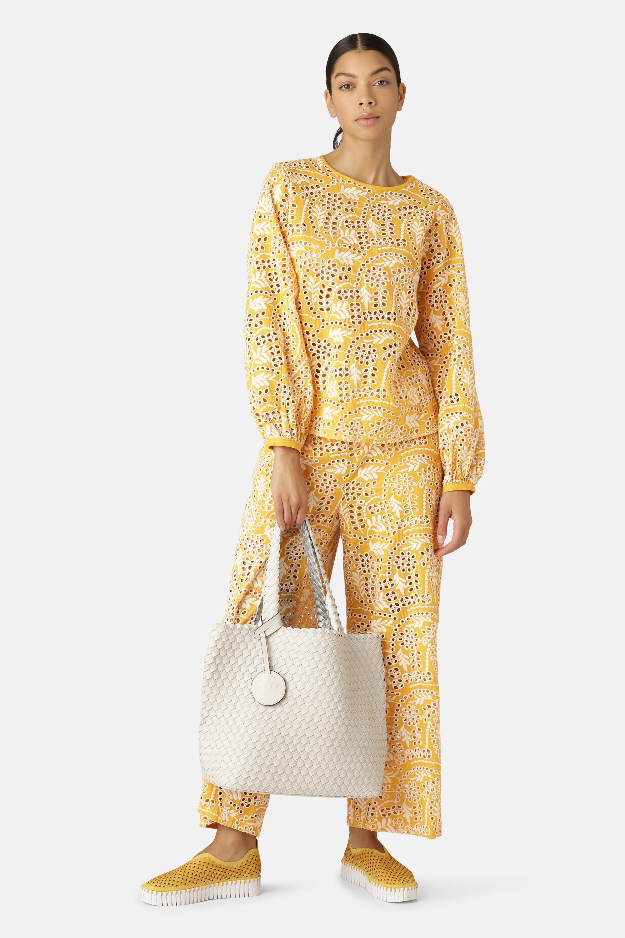 Tote Bag Geflochten - Moonstruck Silver